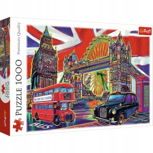 PUZZLE 1000 KOLORY LONDYNU TREFL 