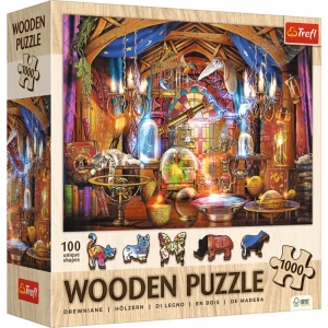 Puzzle drewniane 1000 el. Czarodziejska komnata