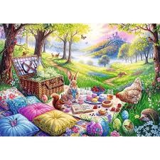Puzzle 1000 Piknik na łące 10978 Trefl
