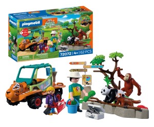 Playmobil Animals & Friends Opiekun zwierząt z pojazdem 72072