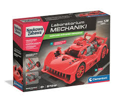 Laboratorium mechaniki. Auto wyścigowe Clementoni