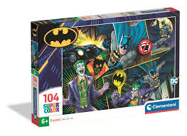 Puzzle 104 el. SuperColor. Batman Clementoni