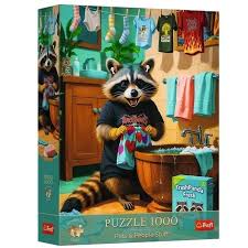 Puzzle 1000 Premium Plus Dzień Prania Szopa