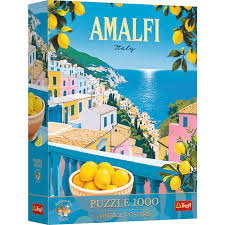 Puzzle Premium Plus Quality Vintage Poster 1000 el. Amalf