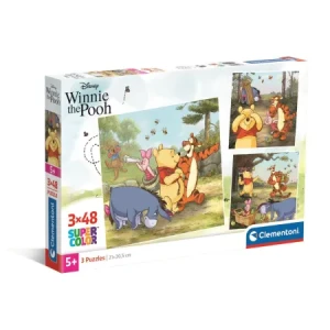 Puzzle 3x48 el. SuperColor. Winnie The Pooh