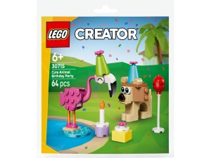 LEGO Klocki Creator 30715 Przyjęcie urodzinowe z uroczymi zwierzątkami