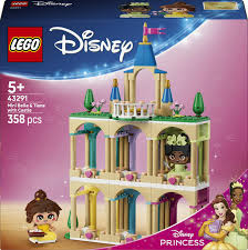 LEGO Klocki Disney 43291 Mała Bella i Tiana z zamkiem