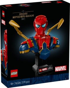 LEGO Klocki Super Heroes 76326 Popiersie Iron Spider-Mana