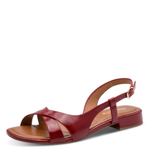 Sandały Tamaris 1-28123-46-575 Cherry Patent