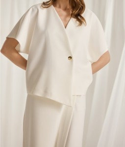 TOVA KAMIZELKA IVA ECRU