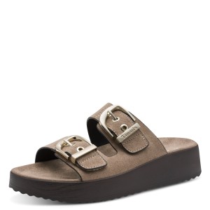 Klapki Tamaris  1-27416-46-341 Taupe