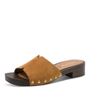 Klapki Tamaris 1-27118-46-305 Cognac