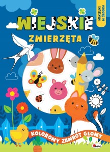 Wiejskie zwierzęta. Kolorowy zawrót głowy 