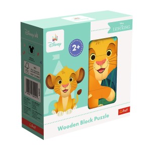 Block Puzzle Drewniane Król Lew