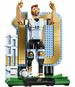LEGO Editions 43015 Lionel Messi - piłkarska legenda