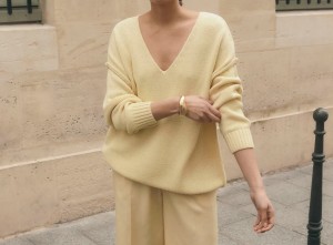 ECHO SWETER SELENA BANANOWY