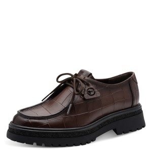Półbuty Tamaris 1-23627-47-396 Mocca Croco