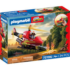 PLAYMOBIL 72196 - Firefighting Helicopter
