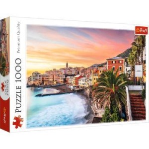 Puzzle 1000 el. Bogliasco, Liguria, Włochy Trefl