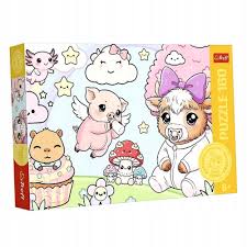 PUZZLE 160 ZWIERZAKI MALUCHY TREFL