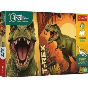 Puzzle 100 elementów T-Rex TREFL 16578 TR