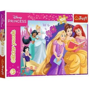 Puzzle 100 el. Glitter Blask magii przyjaźni Trefl