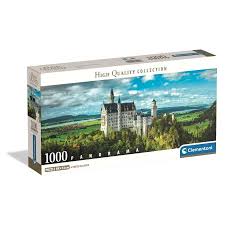 Puzzle 1000 el. Panorama - The Neuschwanstein Castle