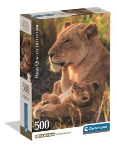 Puzzle 500el Feline Love CLEMENTONI 35620 CLM