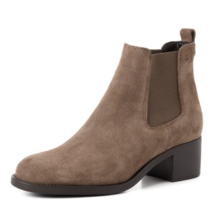 Botki Tamaris 1-25026-41-378 Taupe Suede