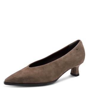 Czółenka Tamaris 1-22340-47 378 Taupe Suede