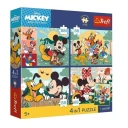Puzzle 4x88 Mickey