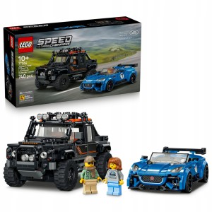 LEGO Speed Champions 77264 Jaguar Project 7 i Land Rover Defender