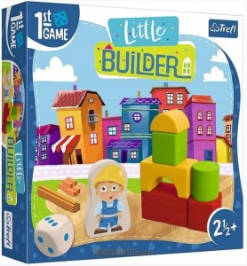 Edukacyjna Gra Planszowa dla dzieci – Little Builder / Mały Budowniczy (Trefl)