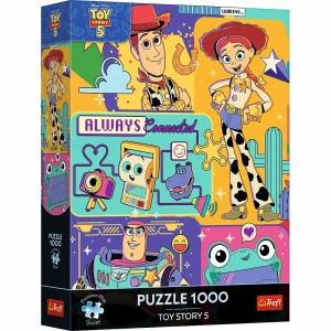 Puzzle 1000 elementów – Świat Zabawek / Toy Story 5 (Trefl)