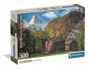 Puzzle 500 el. Czarujący Matterhorn