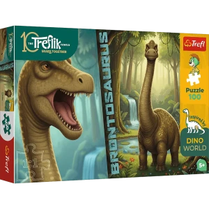 Puzzle 100 el. Inspired By Dino World - Brontosaurus