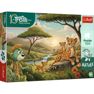 Puzzle 100 el. Inspired By Nature - gepardy