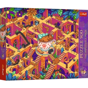 Puzzle 500 el. Premium Plus - Wesołe Jamniki