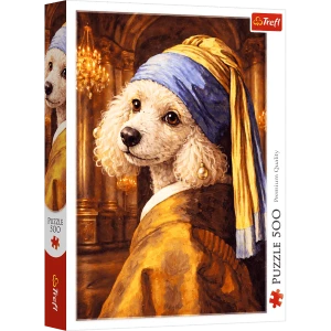 Puzzle 500 el. - Pudel z perłą