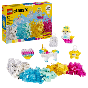 Klocki LEGO Classic 11040 Magiczny zestaw z przezroczystymi klockami
