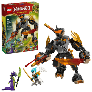 Klocki LEGO Ninjago 71854 Mech specjalny Cole’a i Zane w smoczej zbroi